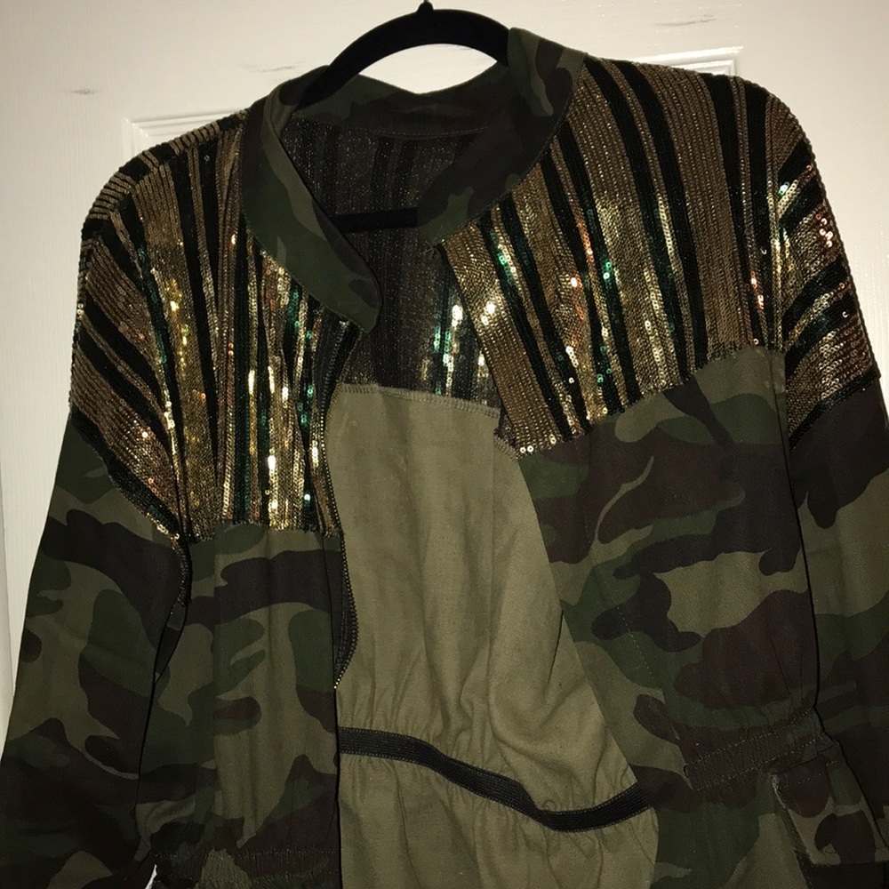 Camo Glitz and Glam Jacket